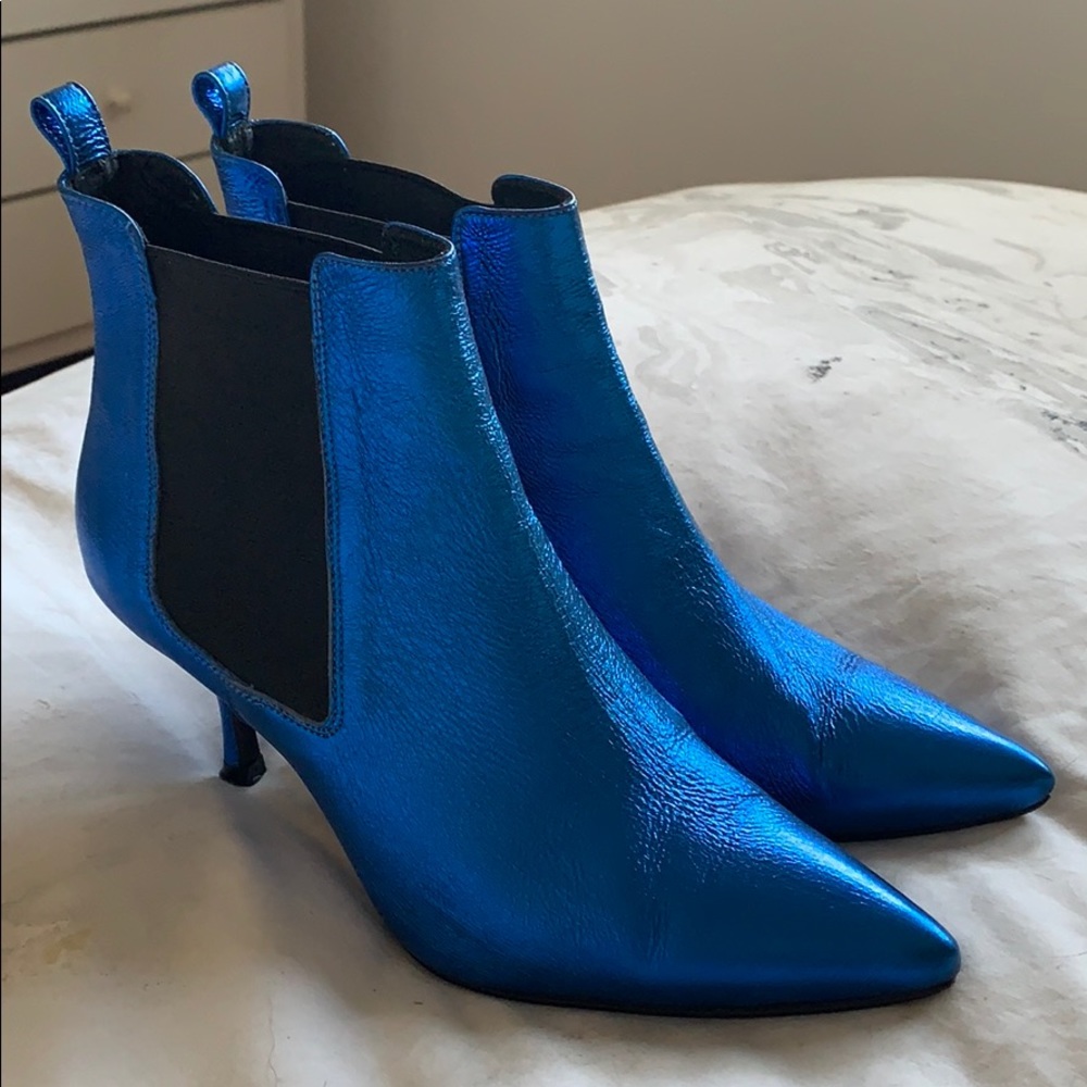⚡️ANINE BING Stevie Boot in electric blue